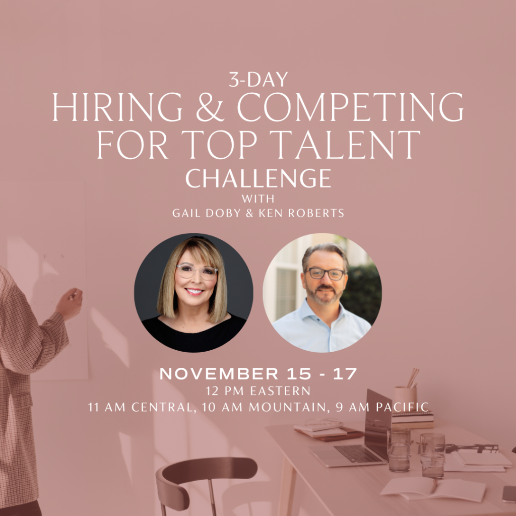3-Day Hiring & Competing for Talent Challenge Image