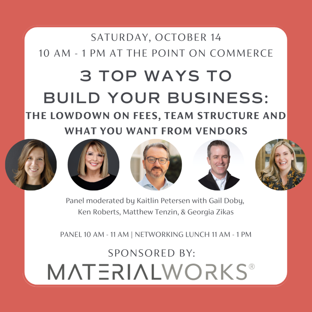 3 Top Ways to Build Your Business – The Lowdown on Fees, Team Structure and What You Want from Vendors Image