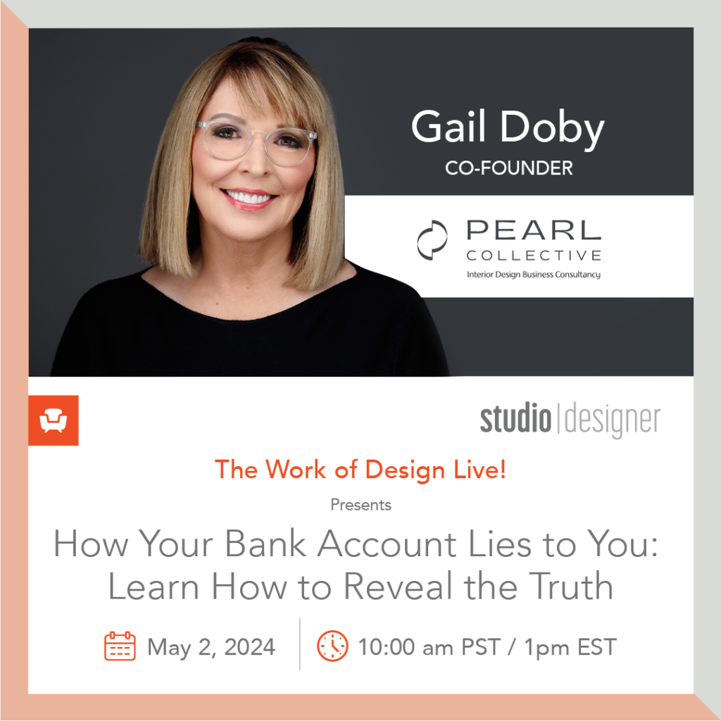 The Work of Design Live! presents “How Your Bank Account Lies to You: Learn How to Reveal the Truth” Image