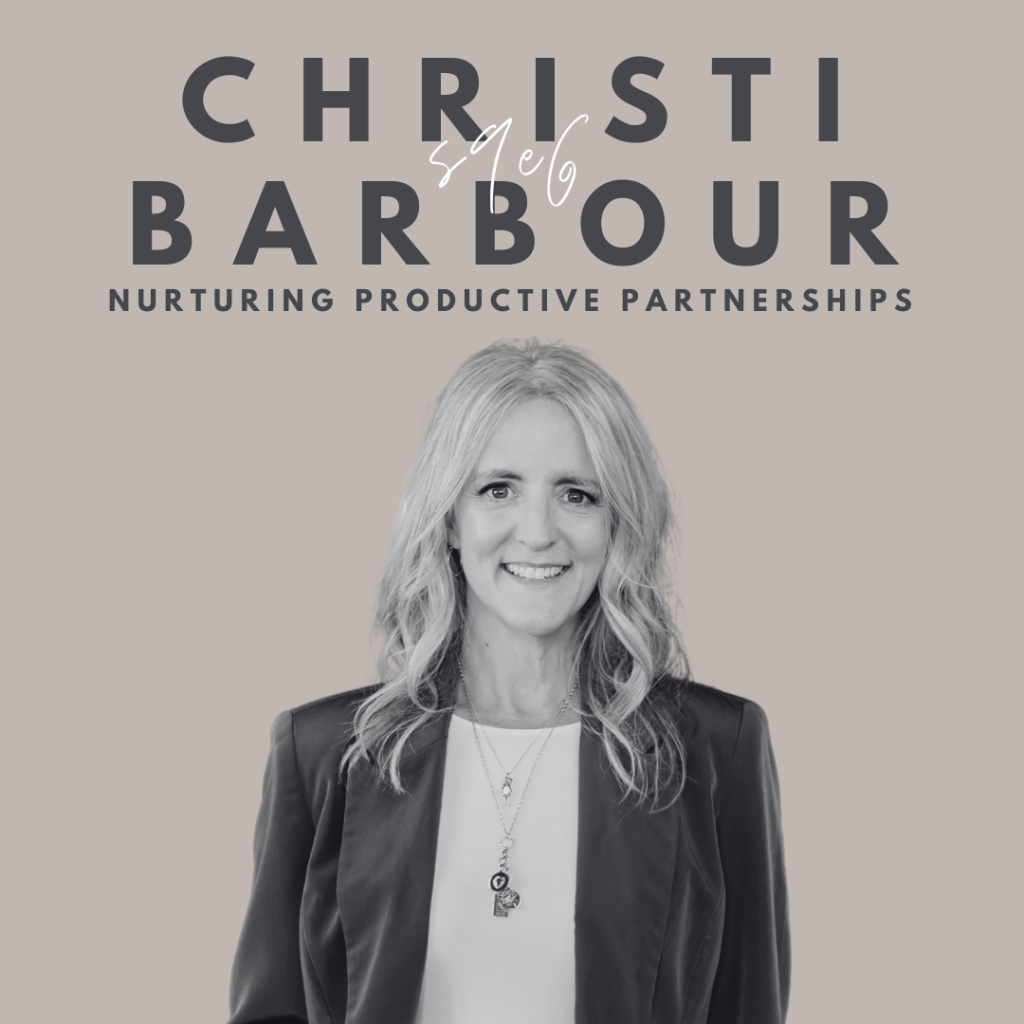 Nurturing Productive Partnerships (Christi Barbour) Image